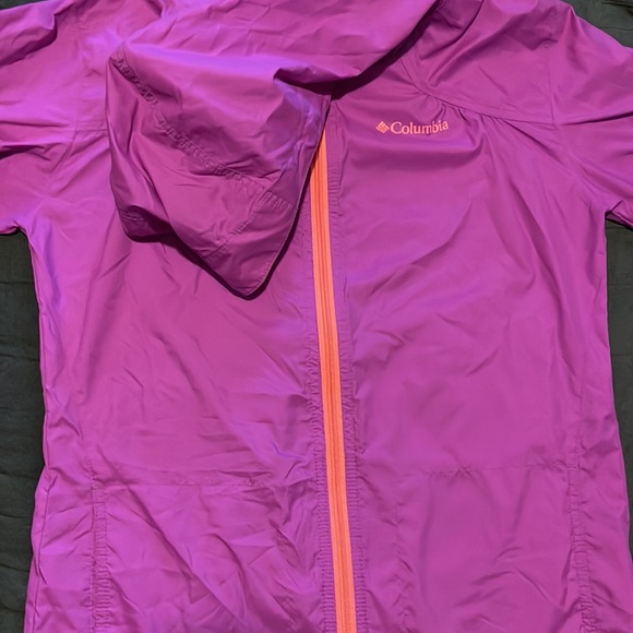 GIRLS COLUMBIA SPORTWEAR WINDBREAKER - Picture 2 of 5